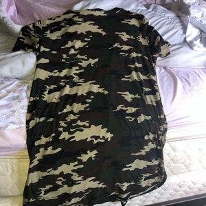camo dress
